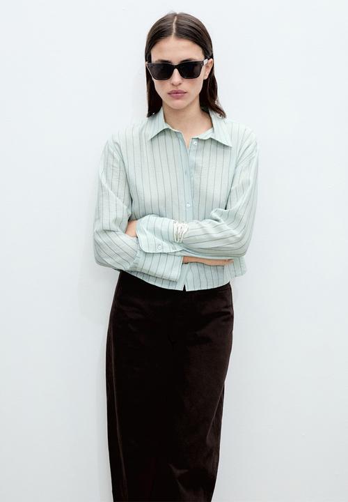 MANGO - Shirt Badal - Green