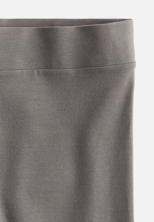H&M - High-waisted leggings - grey