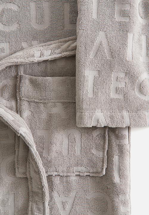 H&M - Terry dressing gown - grey 