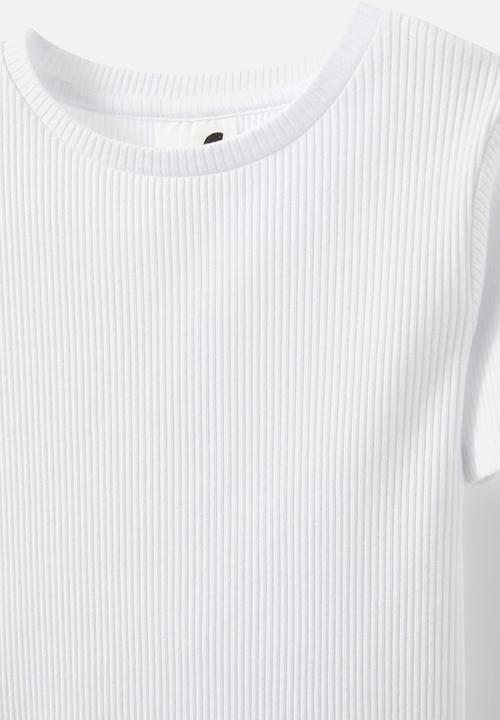 Cotton On - Raya baby tee - white