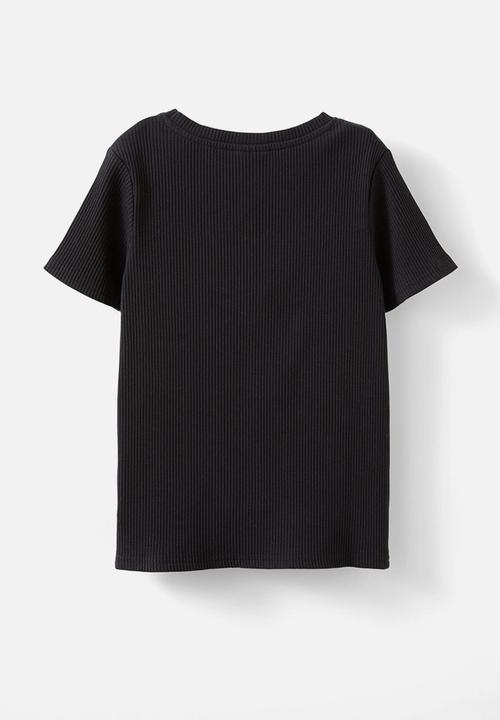 Cotton On - Raya baby tee - black