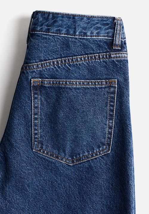 H&M - Wide jeans - dark denim blue