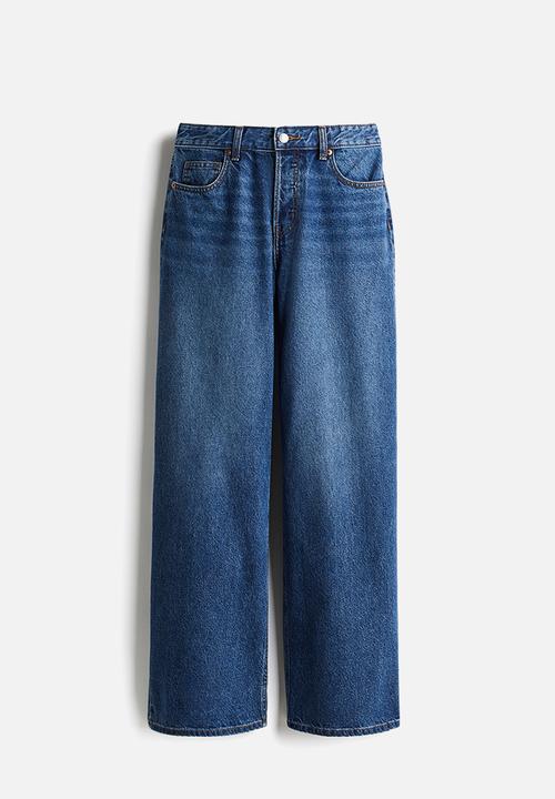 H&M - Wide jeans - dark denim blue