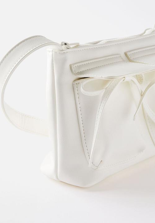 Cotton On - Bianca Bow Shoulder Bag - Vanilla