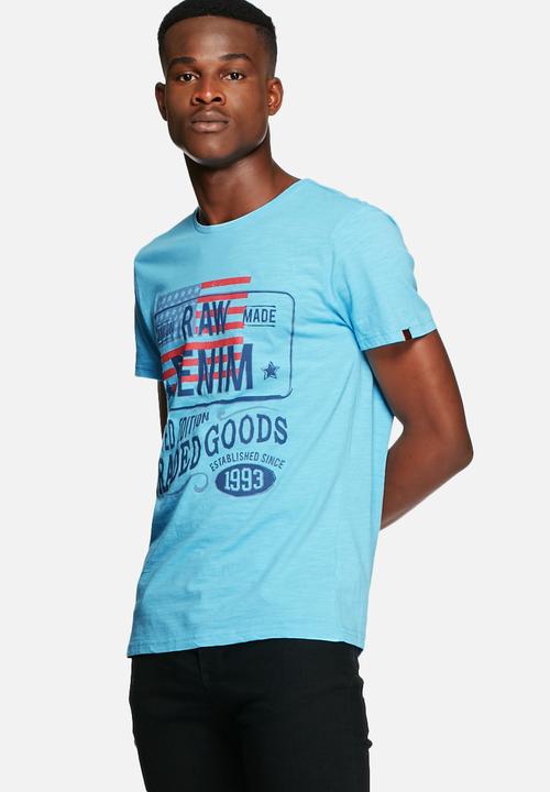 Blend - Raw denim tee