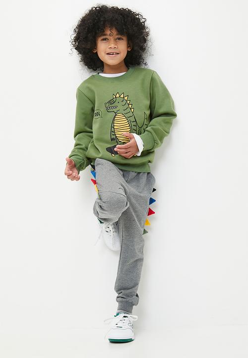 Pop Candy - Cuffed jogger -grey