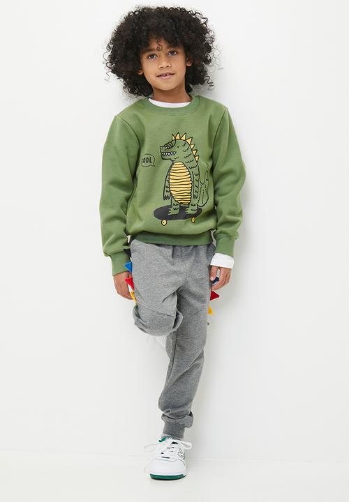 Pop Candy - Printed sweat top - green