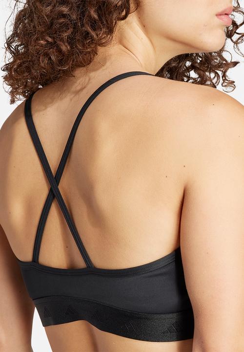 adidas Performance - Hyglm Bralette - Black