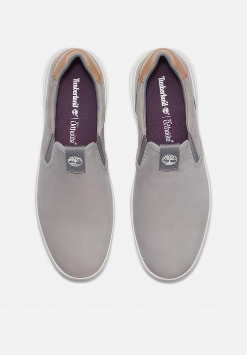 Timberland - Low slip on sneaker - light grey nubuck