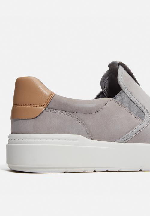 Timberland - Low slip on sneaker - light grey nubuck
