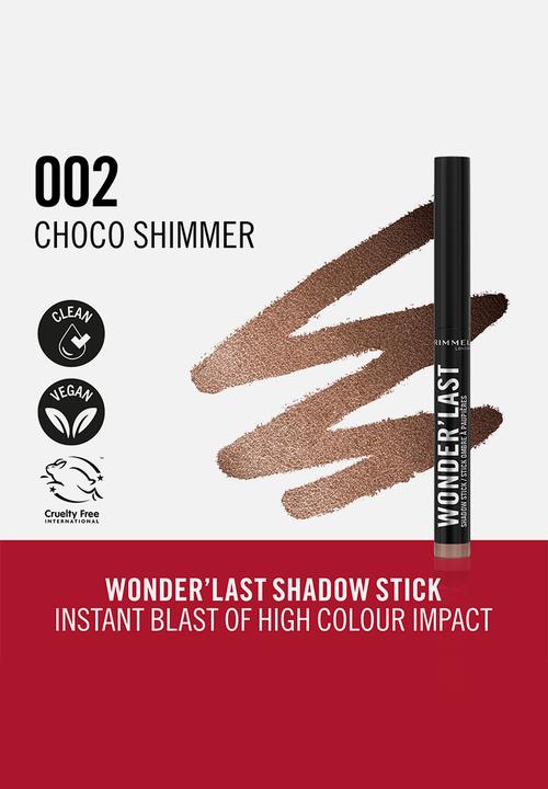 Rimmel - Wonderlast Shadow Stick - 002 Choco Shimmer