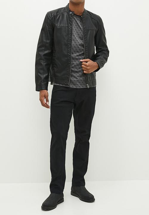 GUESS - Marshall T-shirt - 4g aop black