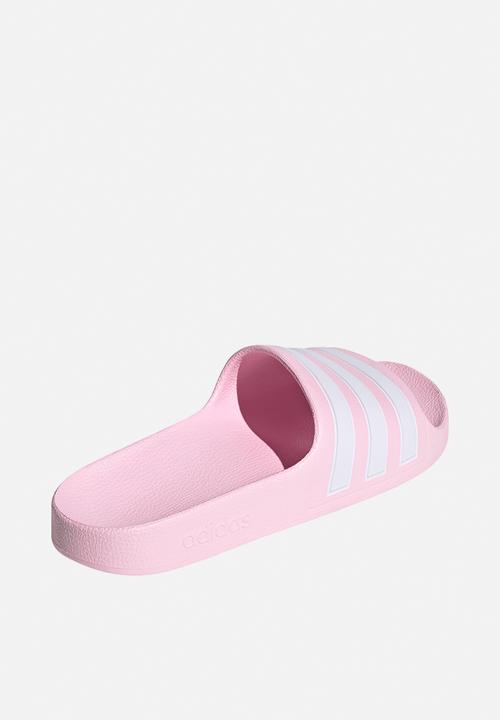 adidas Performance - Adilette Aqua K - Clear Pink / Cloud White / Clear Pink