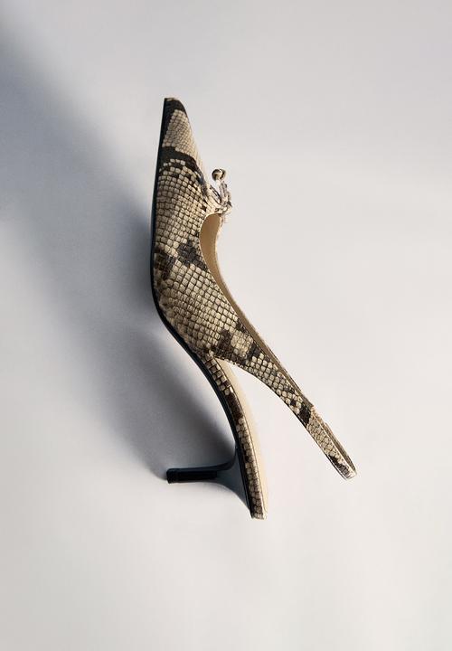 MANGO - Touly heel - light beige