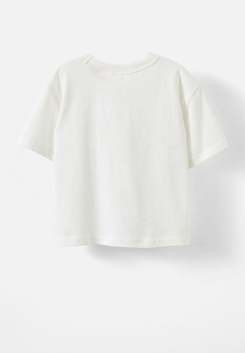 Cotton On - Bobbi short sleeve lcn tee - lcn ssc vanilla /strawberry shortcake