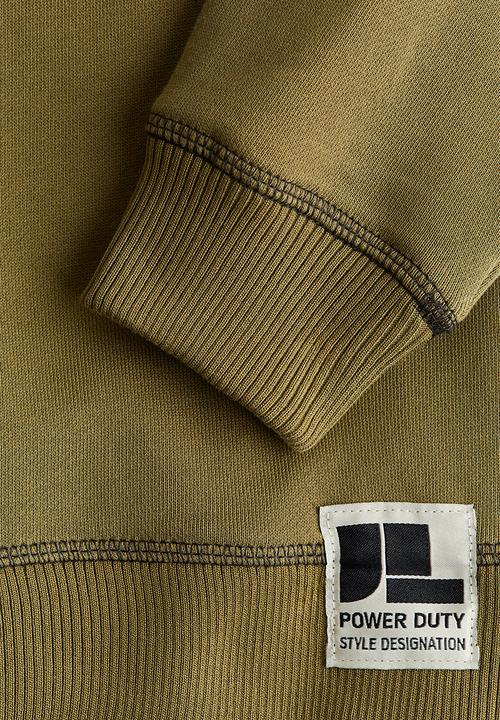 H&M - Cotton sweatshirt - khaki green