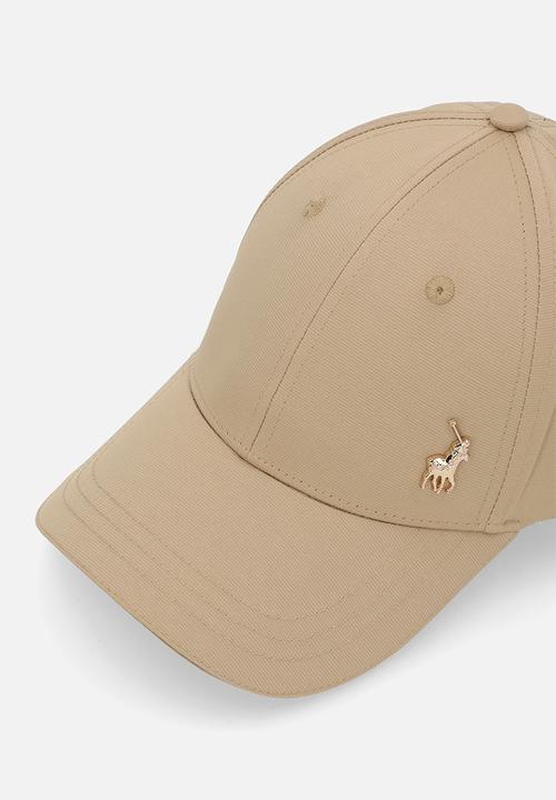 POLO - 6 Panel Metal Peak - Khaki
