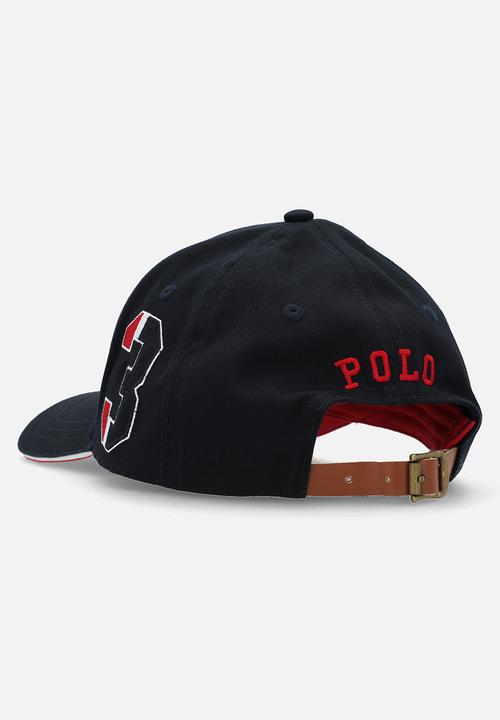 POLO - 6 Panel Crest Equestrian Peak - Navy
