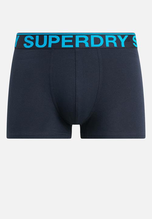 Superdry. - Trunk Triple Pack - Eclipse Navy/Neon