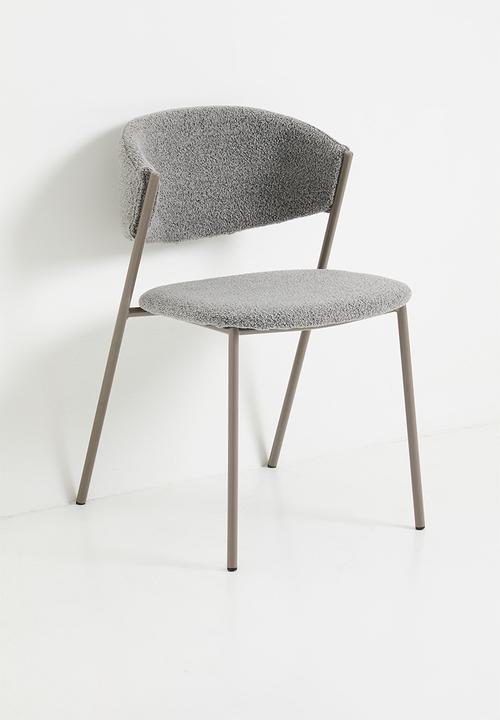 Sixth Floor - Allora dining chair - dark grey