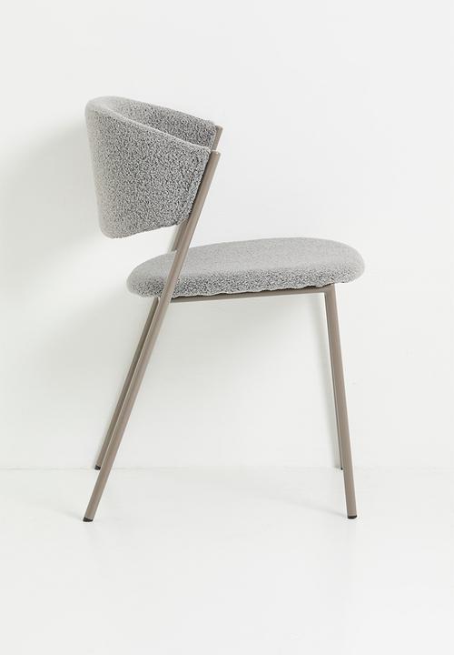 Sixth Floor - Allora dining chair - dark grey