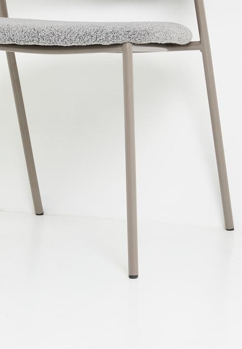 Sixth Floor - Allora dining chair - dark grey