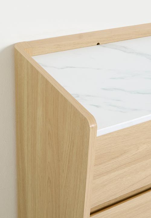 Sixth Floor - Hazel 5 chest drawer - natural