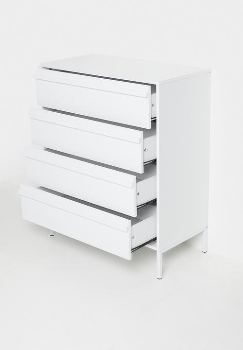 Sixth Floor - Sigil 4 chest drawer - white