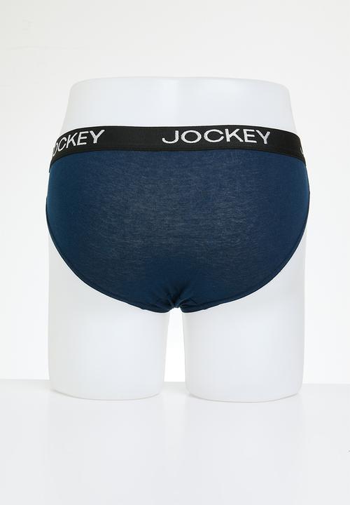 Jockey - Great value skants plain 5 pk - Blue/Grey/Black Multi