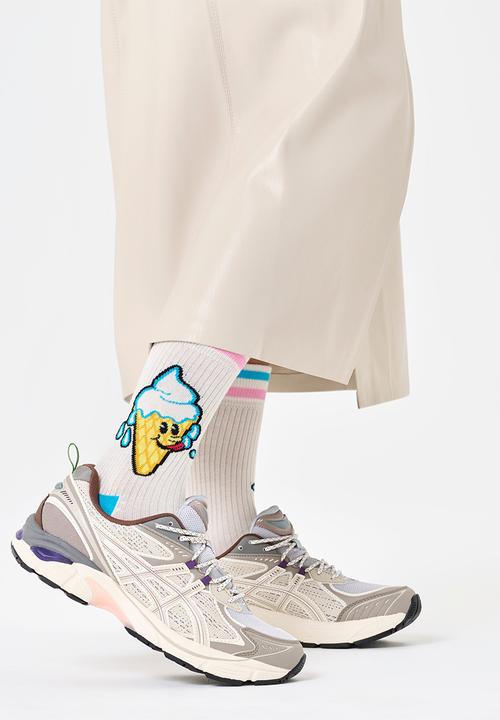 Happy Socks - Ice Cream Sock - White