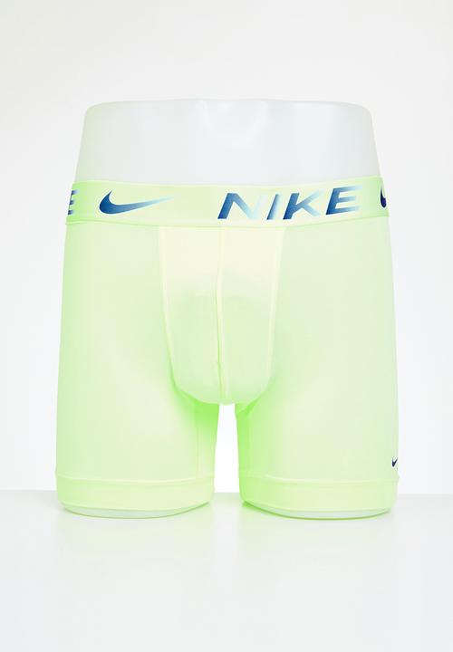Nike - Dri-fit essential micro sport 3 pack boxer - barely volt/ glacier blue