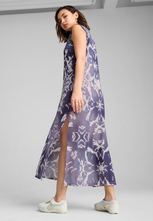 PUMA - Dare To Mesh Aop Column Dress - Cool Weather-Aop