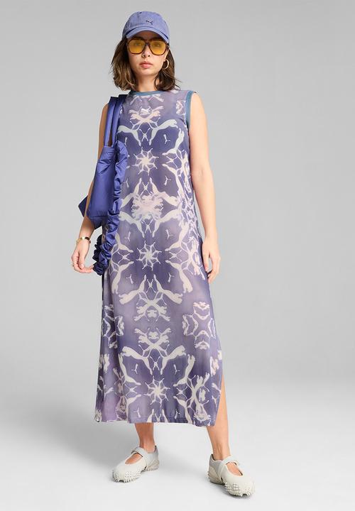PUMA - Dare To Mesh Aop Column Dress - Cool Weather-Aop