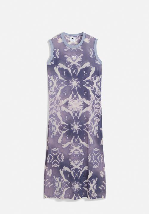 PUMA - Dare To Mesh Aop Column Dress - Cool Weather-Aop