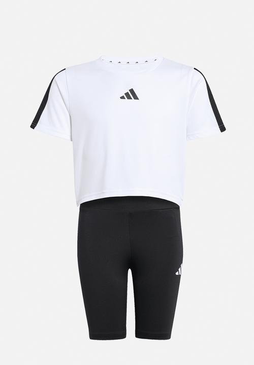 adidas Performance - Jg Tr-Es 3S Set - White & Black