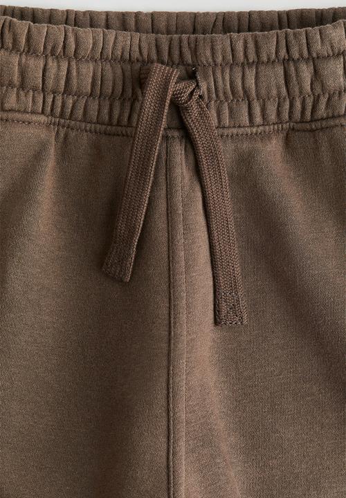 H&M - Cotton sweatshirt joggers - brown