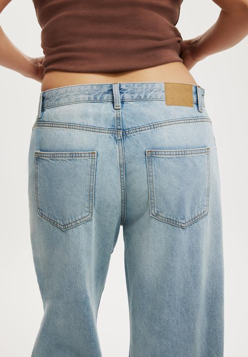 Cotton On - 91 straight jean - rush blue