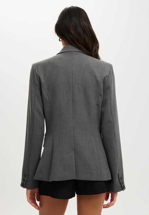 Cotton On - Luis blazer - charcoal