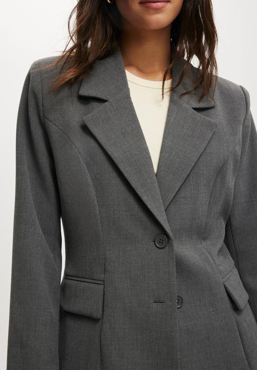 Cotton On - Luis blazer - charcoal