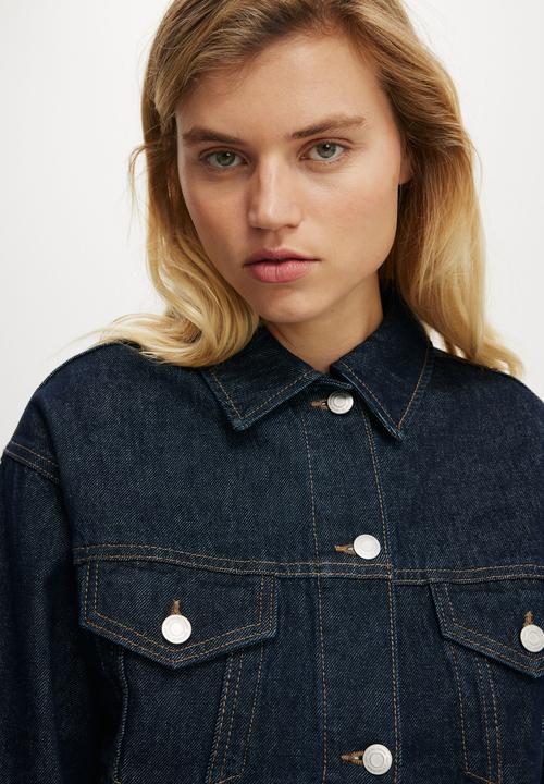 Cotton On - Denim jacket - shutter blue