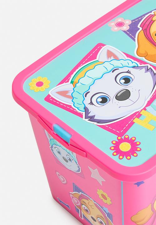 Disney - Paw Patrol storage click box - Pink
