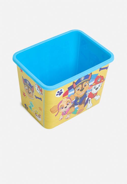 Disney - Paw Patrol storage click box - Yellow