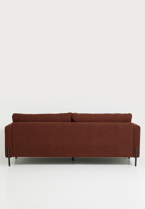 Sixth Floor - Hadley 3 seater sofa-rust