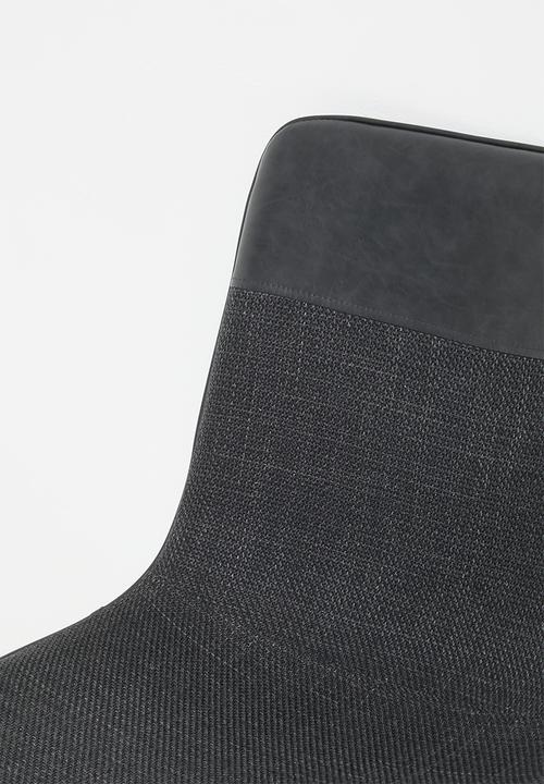 Sixth Floor - Elsa Dining Chair set of 2-Charcoal