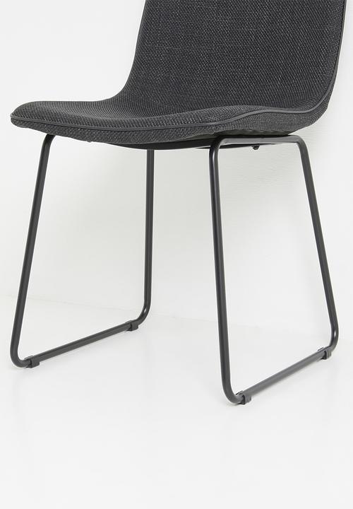 Sixth Floor - Elsa Dining Chair set of 2-Charcoal