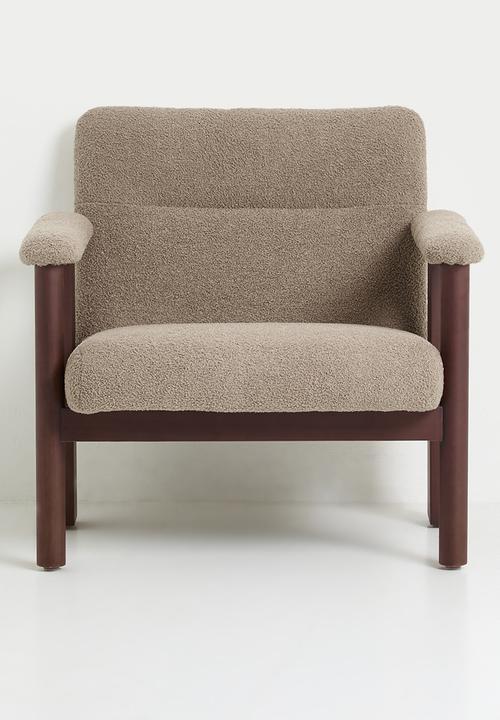 Sixth Floor - Rebecca  lounge chair-natural