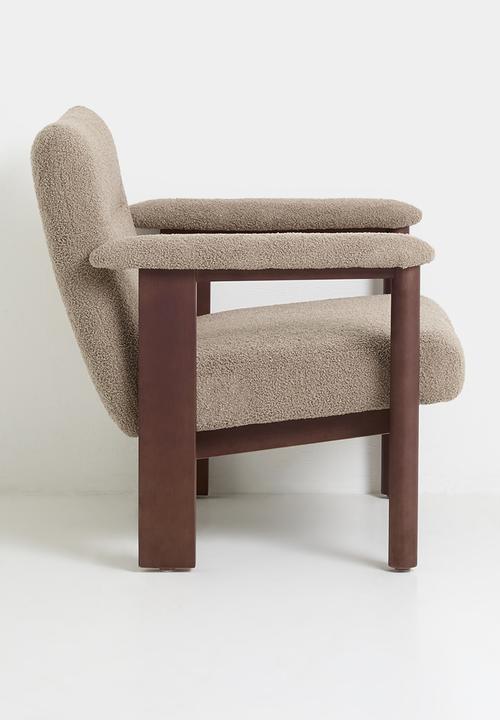 Sixth Floor - Rebecca  lounge chair-natural