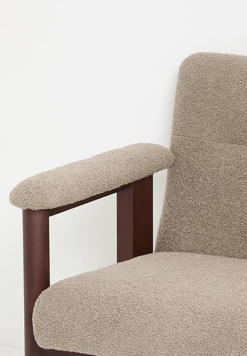 Sixth Floor - Rebecca  lounge chair-natural