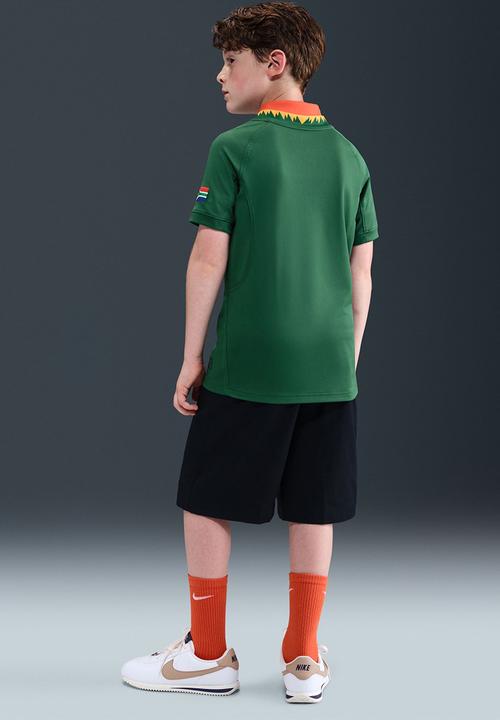 Nike - Spr Y Nk Stdm Ss Jsy Hm Vl - Gorge Green/(University Gold)