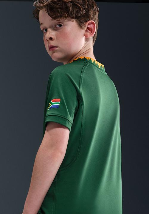 Nike - Spr Y Nk Stdm Ss Jsy Hm Vl - Gorge Green/(University Gold)